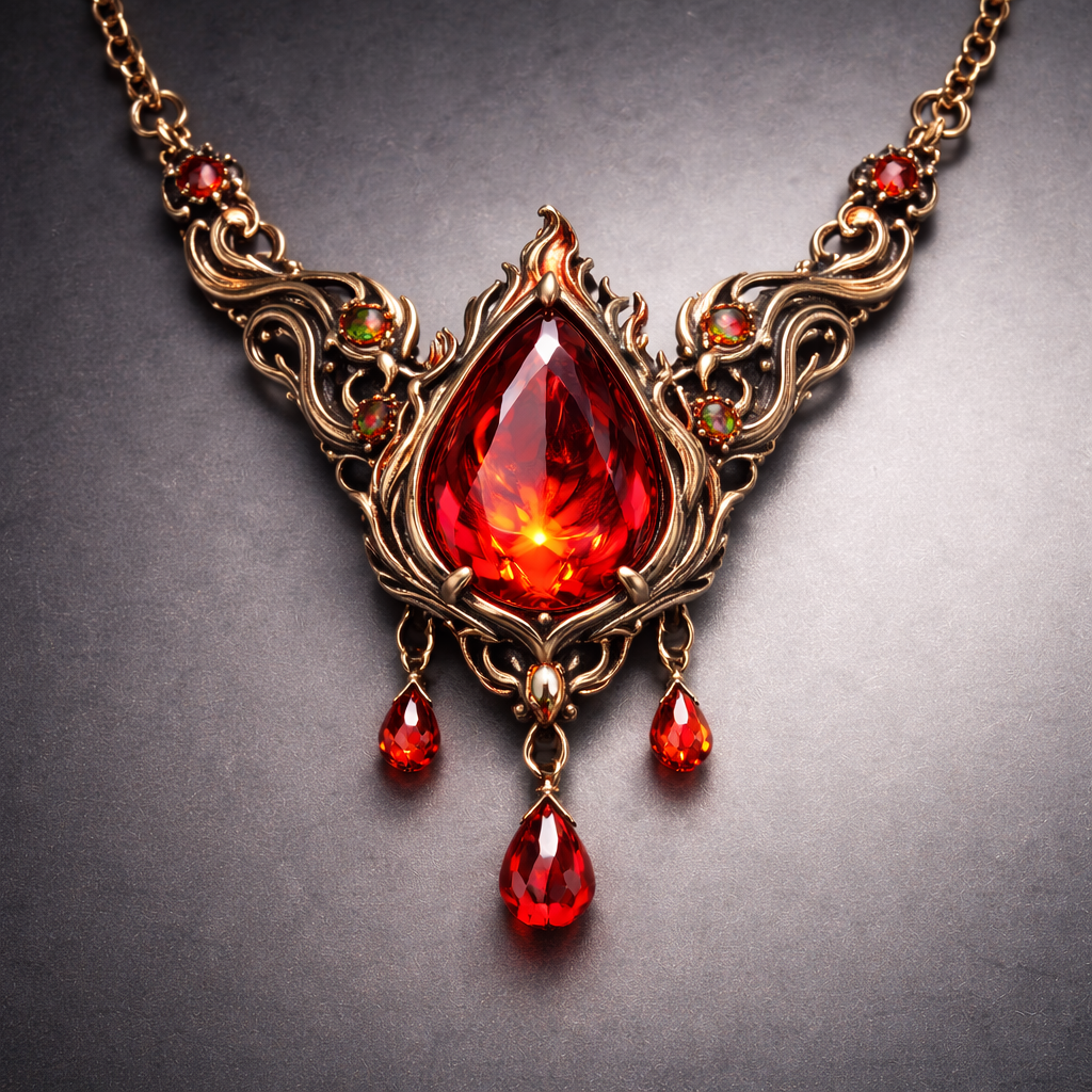 Jewelry of Elements - Fire Necklace